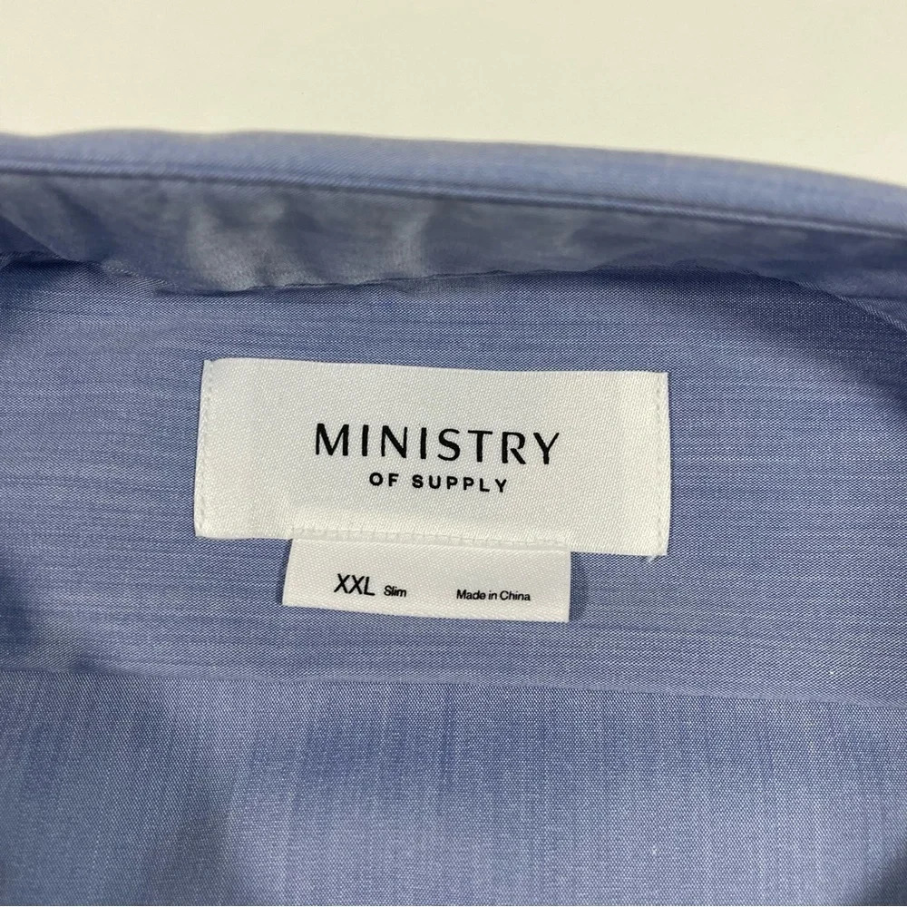 New Ministry Of Supply Mens Gemini Shirt Woven - Picture 7 of 7